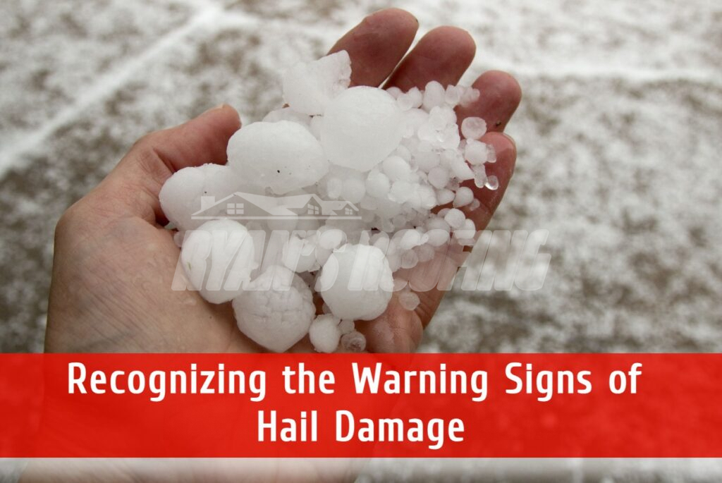 Hail damaged roof recovery