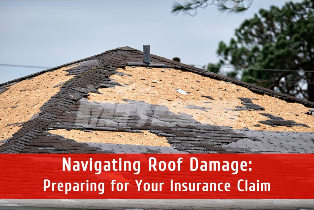Roof damage insurance claim in Harrisburg PA
