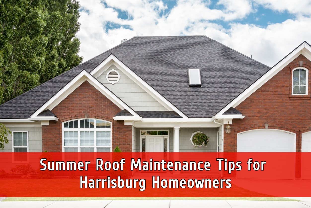 Summer Roof Maintenance Tips for Harrisburg Homeowners