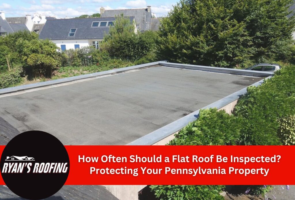 How Often Should a Flat Roof Be Inspected? Protecting Your Pennsylvania Property