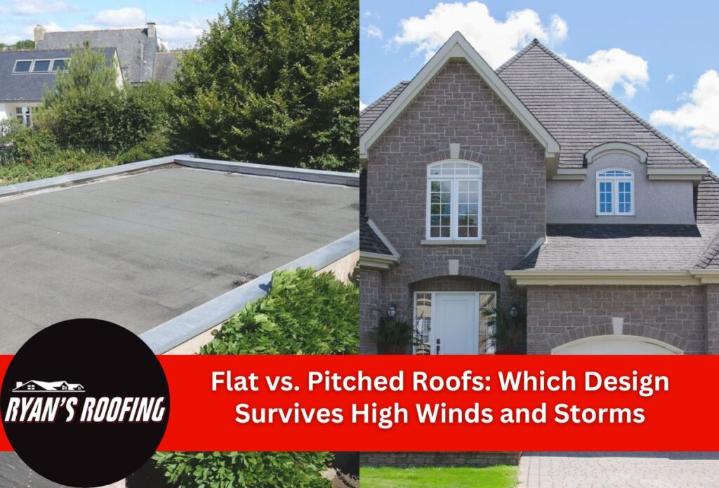 Flat vs. Pitched Roofs: Which Design Survives High Winds and Storms