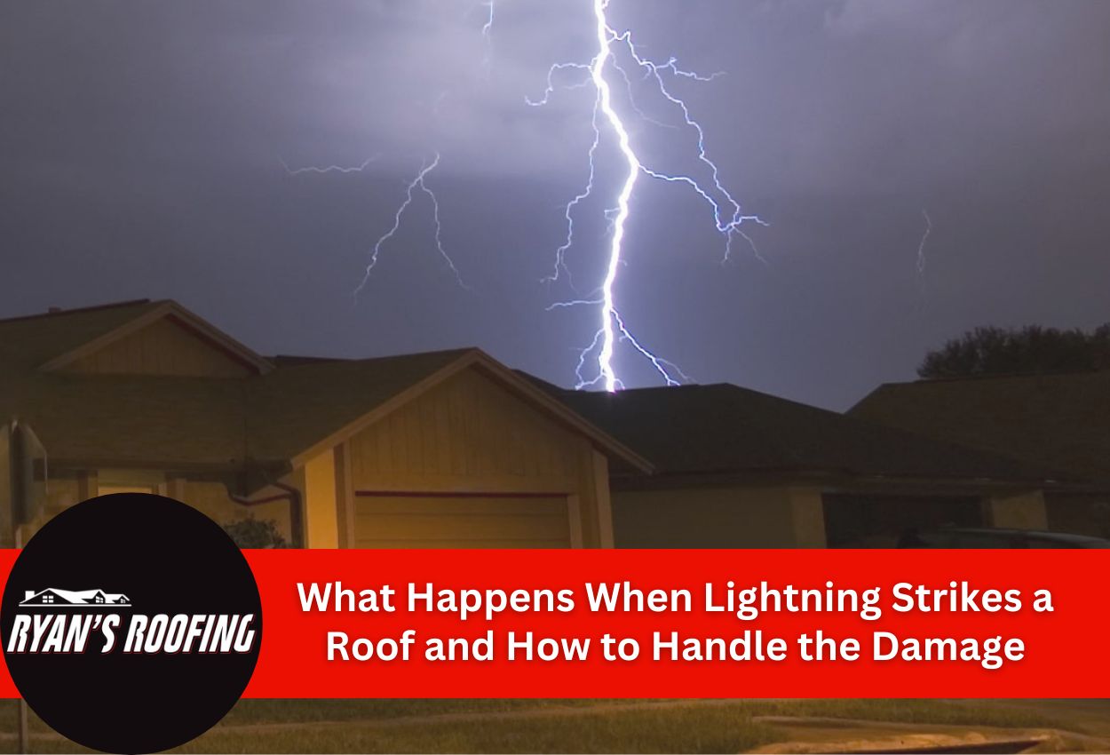What Happens When Lightning Strikes a Roof and How to Handle the Damage